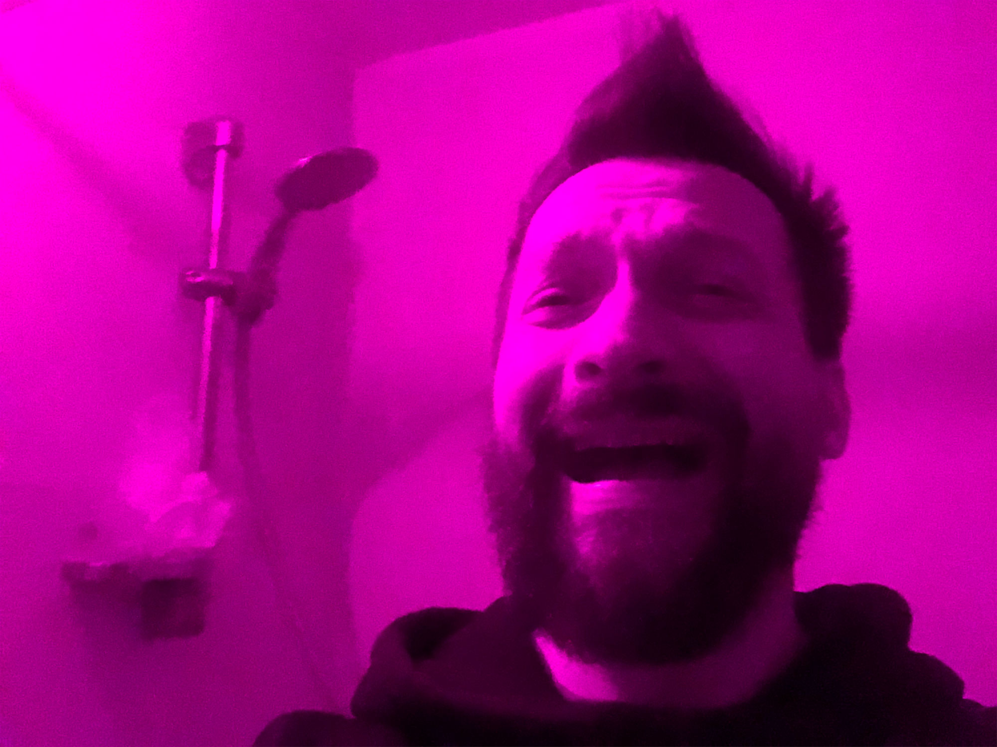 Bathroom birthday